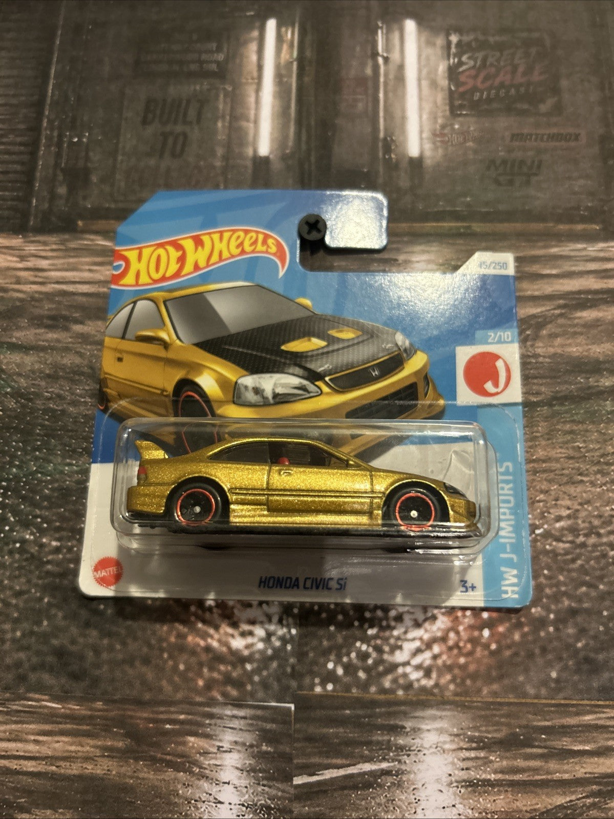 Hot Wheels H4B 045 HONDA CIVIC Si gold 2024 45/250 CaseB
