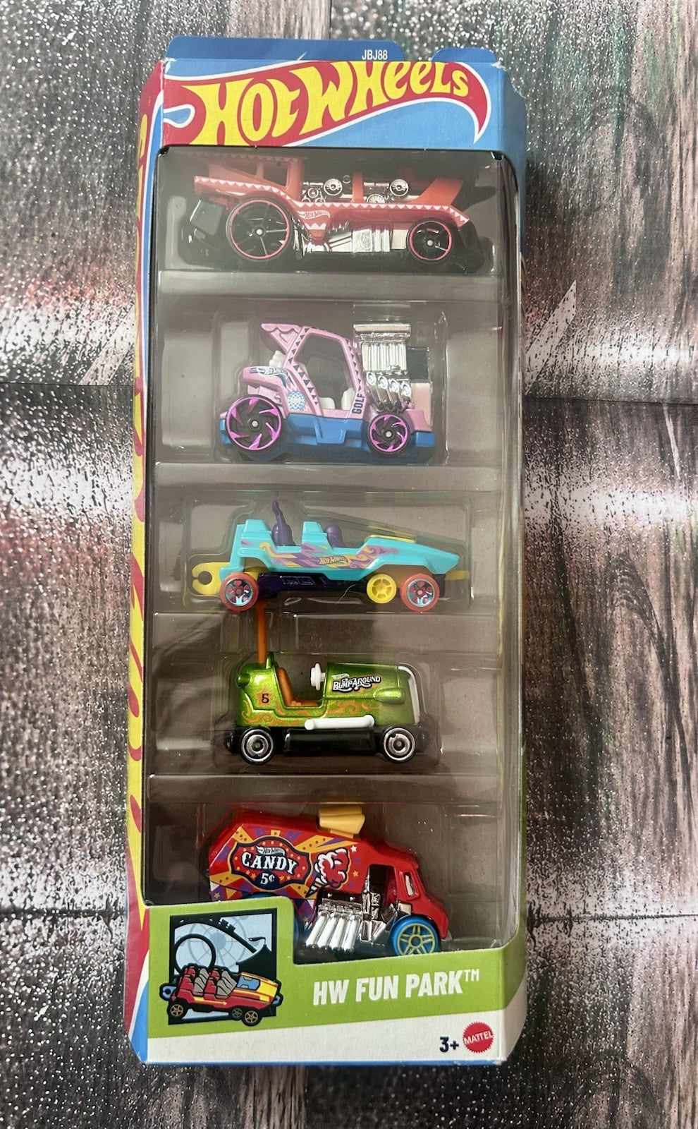 Hot Wheels Hw Fun Park 5 Pack