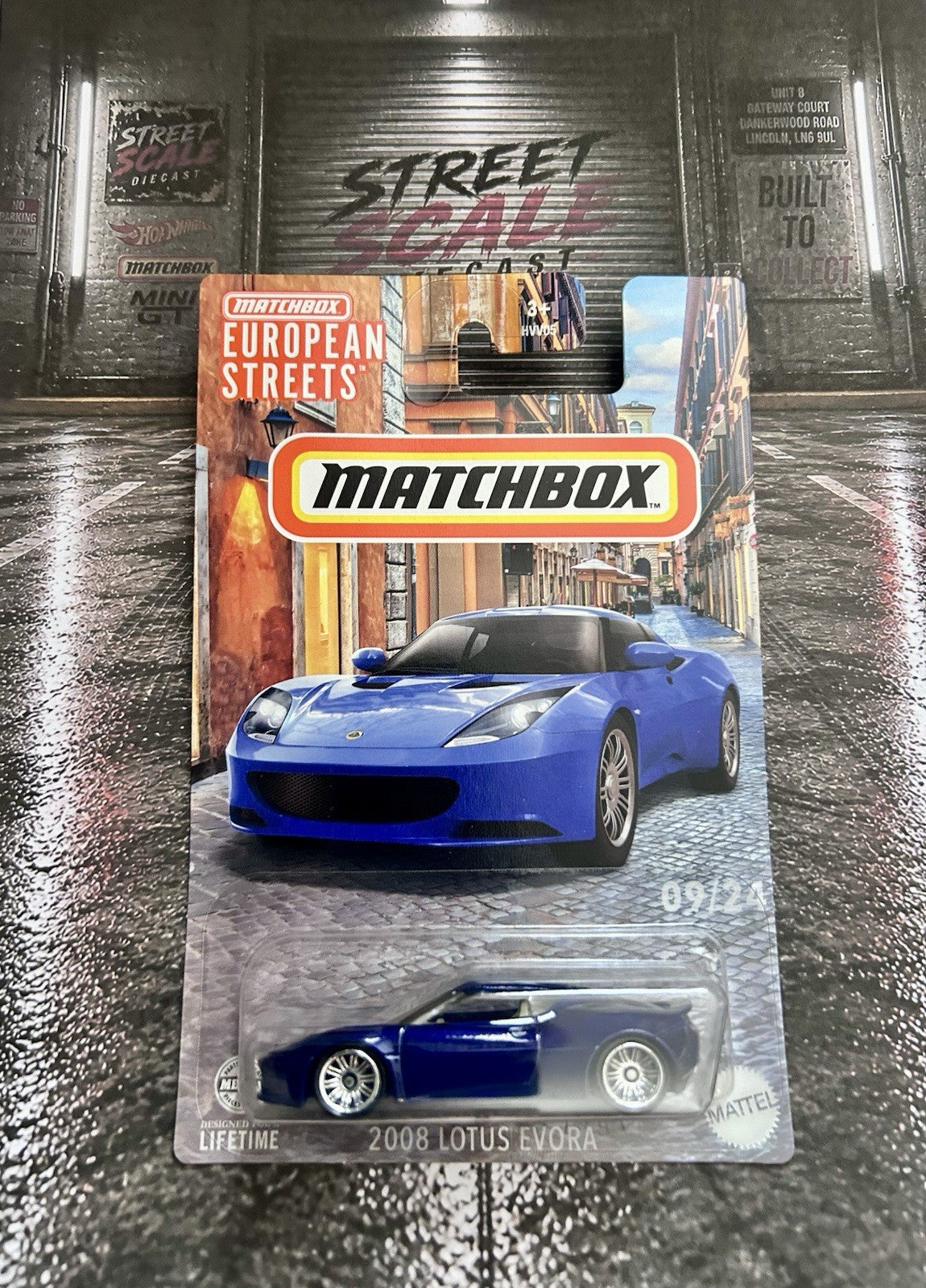 matchbox 2008 Lotus Evora European Streets
