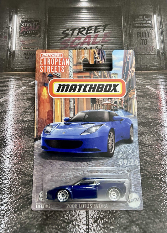 matchbox 2008 Lotus Evora European Streets